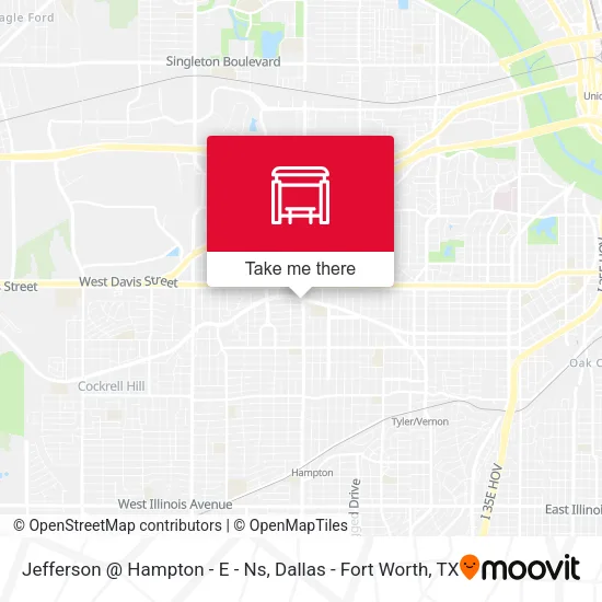 Jefferson @ Hampton - E - Ns map