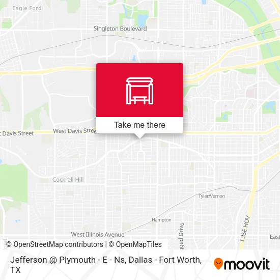 Jefferson @ Plymouth - E - Ns map