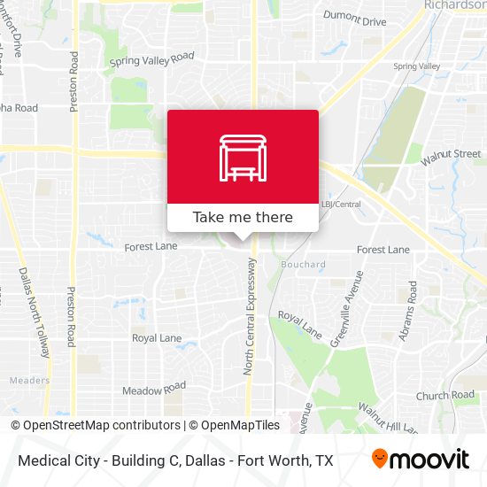 Mapa de Medical City - Building C