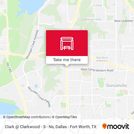 Clark @ Clarkwood - S - Ns map