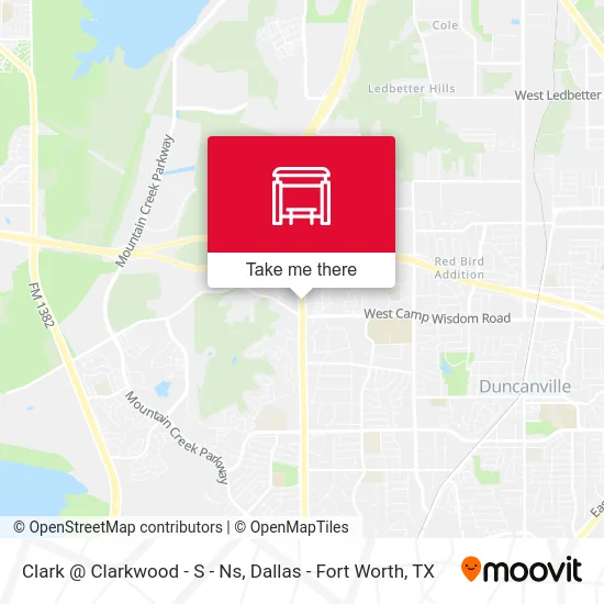 Clark @ Clarkwood - S - Ns map