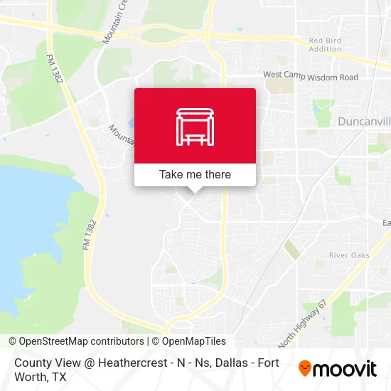 County View @ Heathercrest - N - Ns map