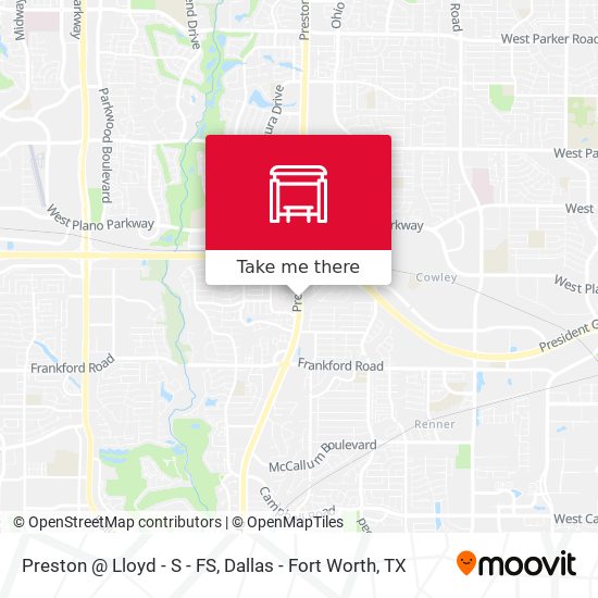 Preston @ Lloyd - S - FS map