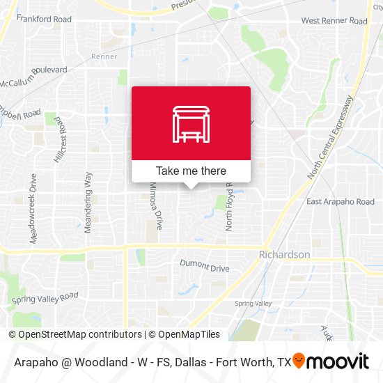 Arapaho @ Woodland - W - FS map
