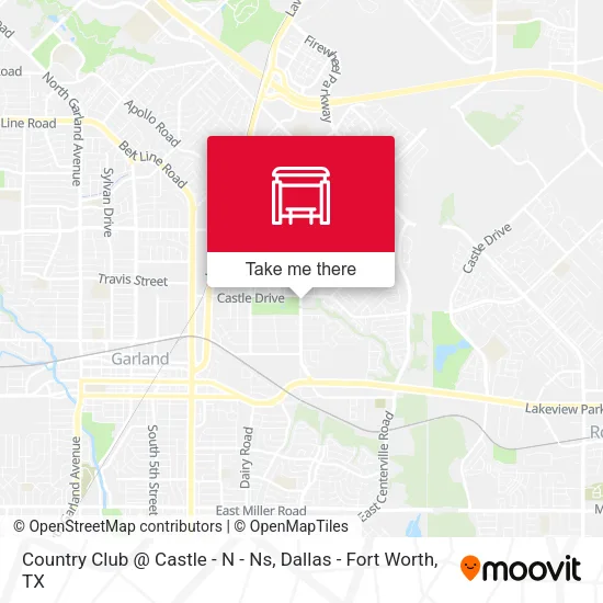 Country Club @ Castle - N - Ns map