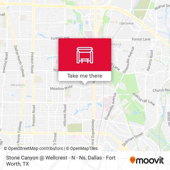 Stone Canyon @ Wellcrest - N - Ns map