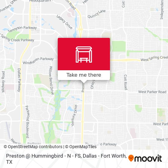 Mapa de Preston @ Hummingbird - N - FS