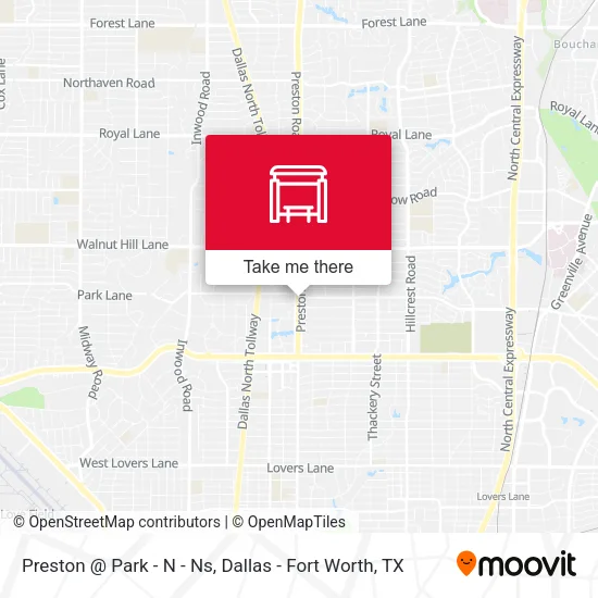 Preston @ Park - N - Ns map