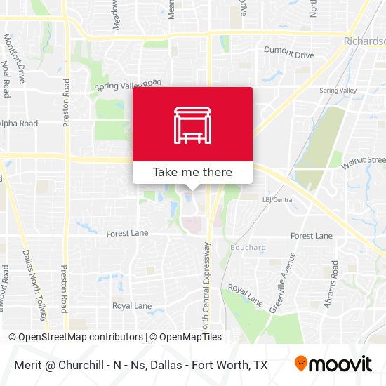 Merit @ Churchill - N - Ns map