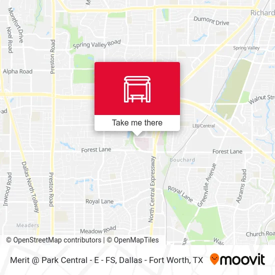 Merit @ Park Central - E - FS map