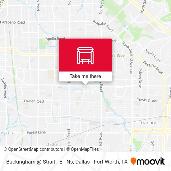 Buckingham @ Strait - E - Ns map