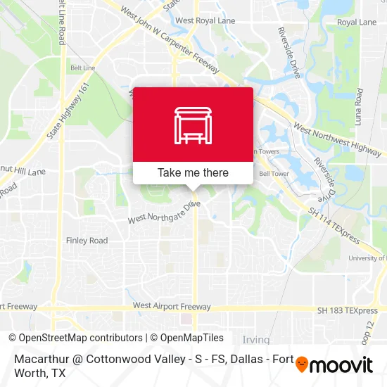 Macarthur @ Cottonwood Valley - S - FS map