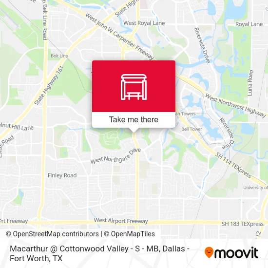 Macarthur @ Cottonwood Valley - S - MB map