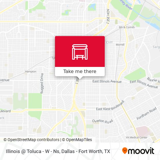 Illinois @ Toluca - W - Ns map