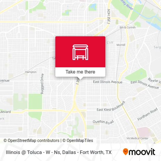 Illinois @ Toluca - W - Ns map