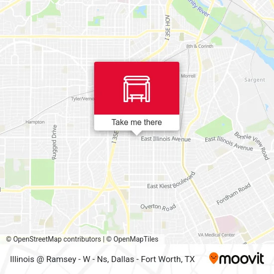 Illinois @ Ramsey - W - Ns map