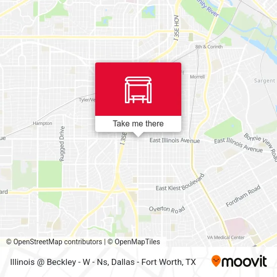 Illinois @ Beckley - W - Ns map