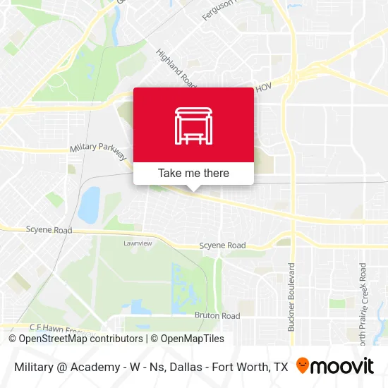 Military @ Academy - W - Ns map