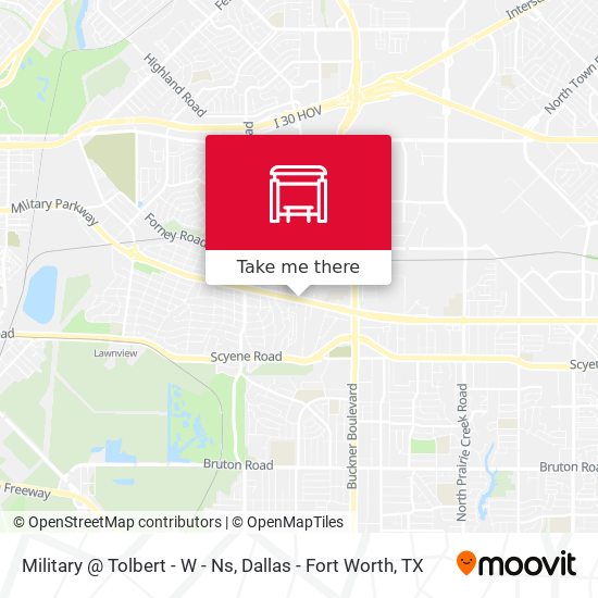 Military @ Tolbert - W - Ns map