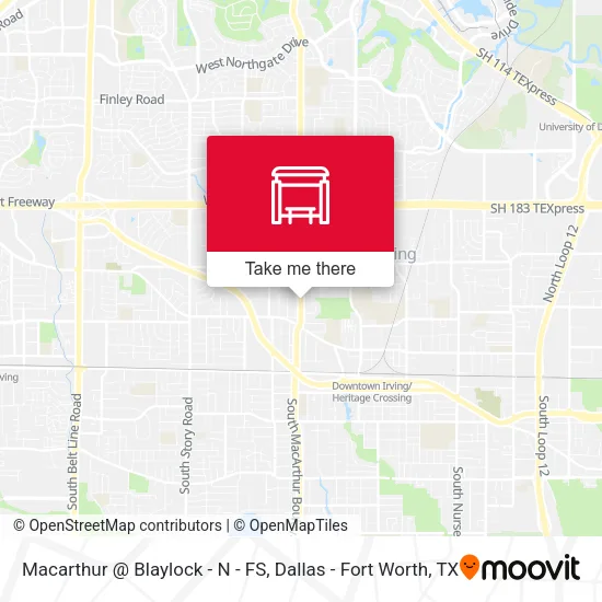 Macarthur @ Blaylock - N - FS map