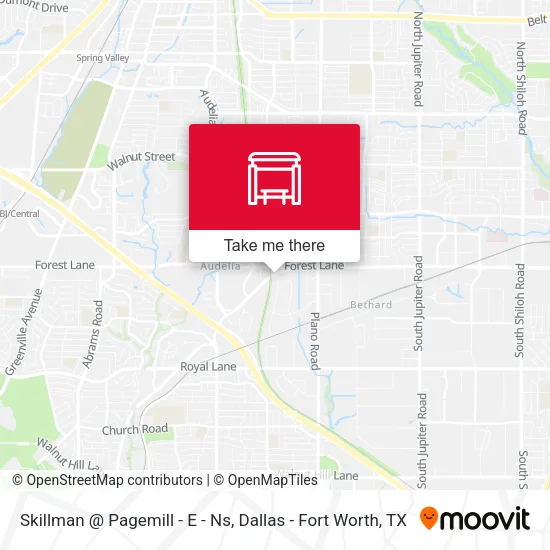 Skillman @ Pagemill - E - Ns map