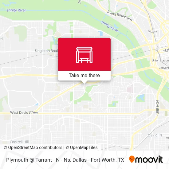 Plymouth @ Tarrant - N - Ns map