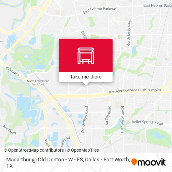 Macarthur @ Old Denton - W - FS map