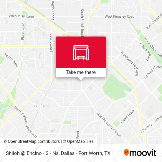 Mapa de Shiloh @ Encino - S - Ns