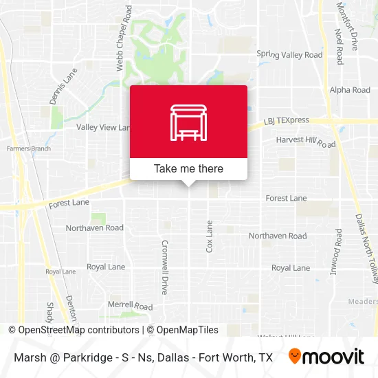 Marsh @ Parkridge - S - Ns map