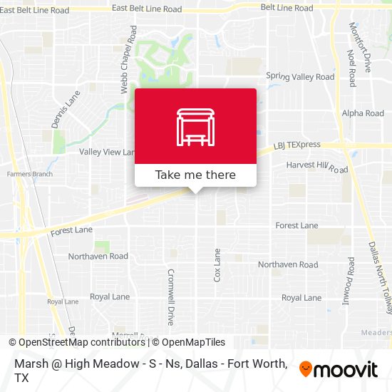 Marsh @ High Meadow - S - Ns map