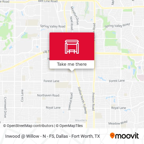 Inwood @ Willow - N - FS map