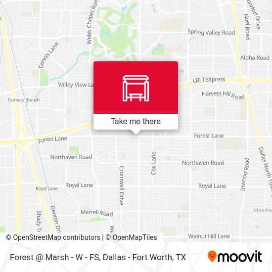 Forest @ Marsh - W - FS map