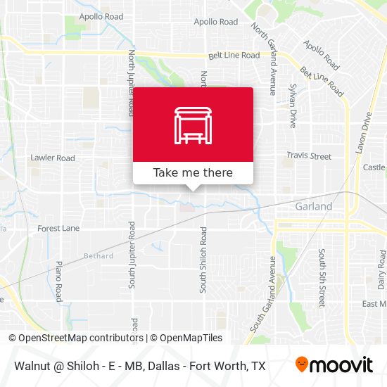 Mapa de Walnut @ Shiloh - E - MB