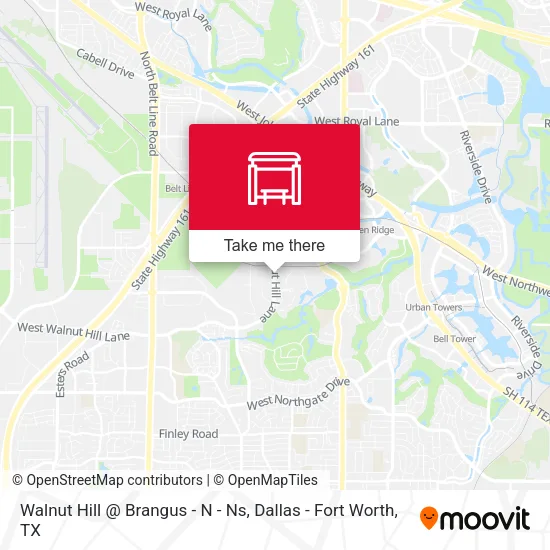 Walnut Hill @ Brangus - N - Ns map