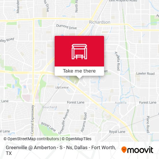 Greenville @ Amberton - S - Ns map