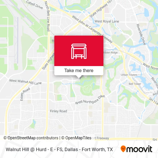 Walnut Hill @ Hurd - E - FS map