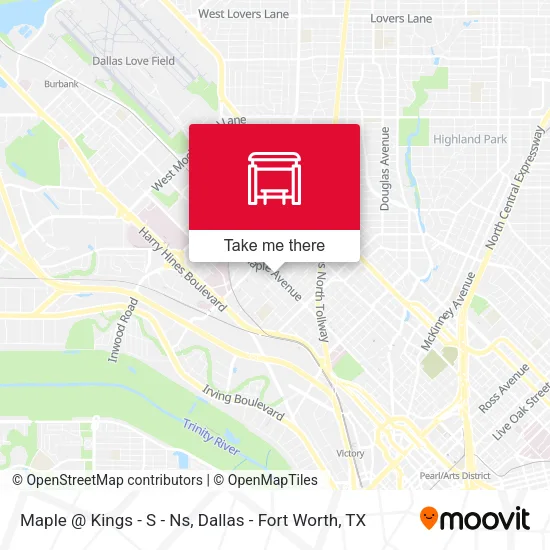 Maple @ Kings - S - Ns map