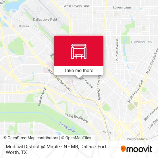Medical District @ Maple - N - MB map