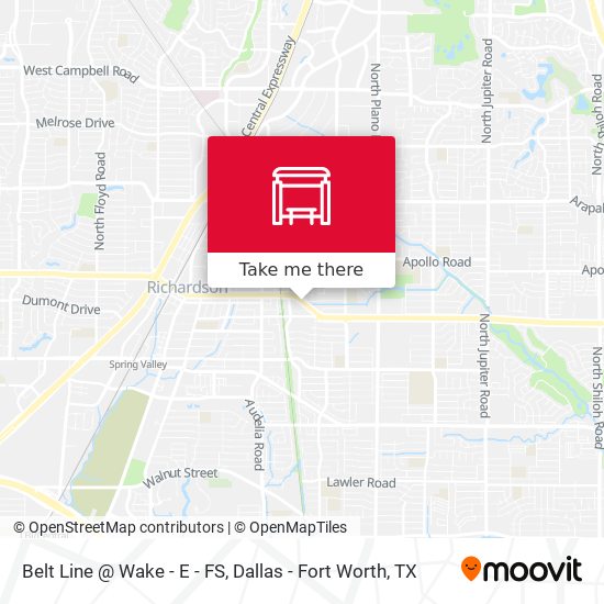 Belt Line @ Wake - E - FS map