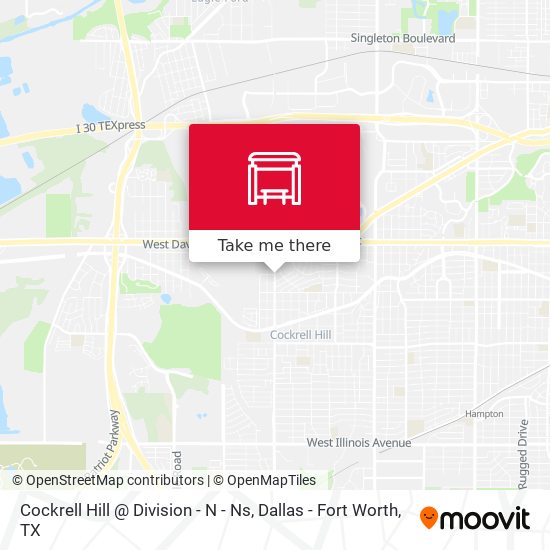 Cockrell Hill @ Division - N - Ns map