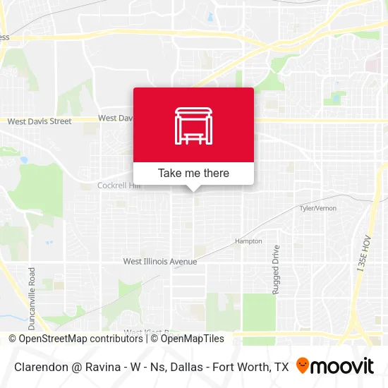 Clarendon @ Ravina - W - Ns map