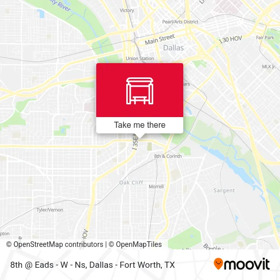 8th @ Eads - W - Ns map