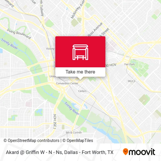 Akard @ Griffin W - N - Ns map