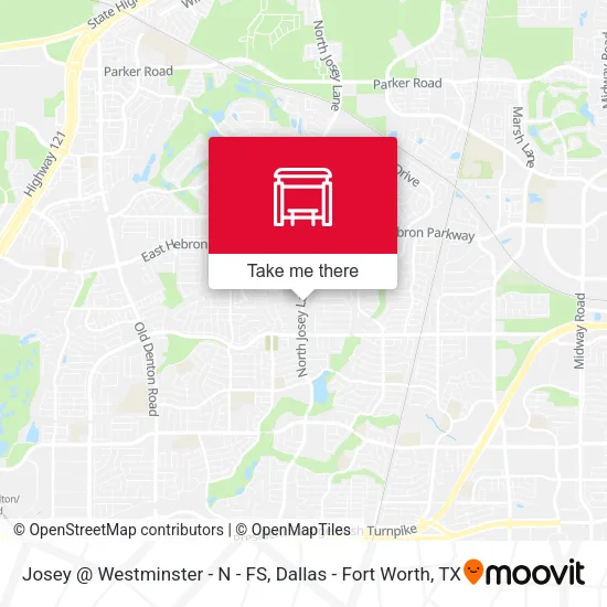 Josey @ Westminster - N - FS map