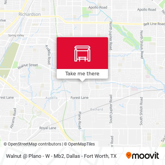 Walnut @ Plano - W - Mb2 map