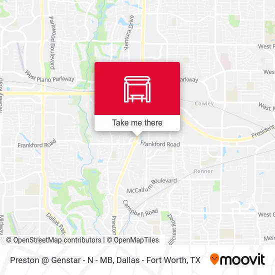 Preston @ Genstar - N - MB map