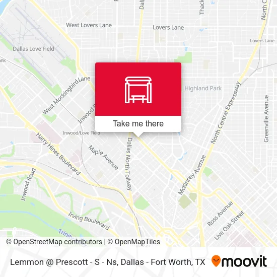 Lemmon @ Prescott - S - Ns map