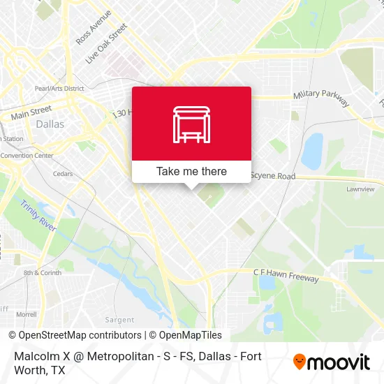 Malcolm X @ Metropolitan - S - FS map