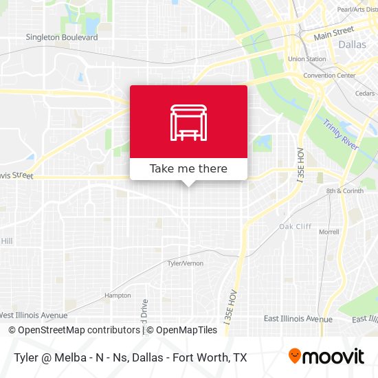 Tyler @ Melba - N - Ns map