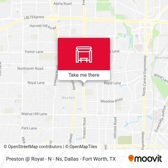 Preston @ Royal - N - Ns map